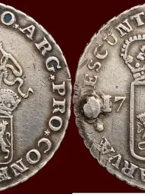 Zilveren dukaat NOORDELIJKE NEDERLANDEN (NETHERLANDS) – REPUBLIEK, 1581-1795 – GELDERLAND – ½ 1765, Harderwijk zfr- - Beliebt