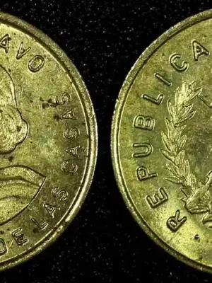1 Centavo Guatemala Bartolome de las Casas Brass 1988 UNC KM 275.3 (24 623) unz | Sale
