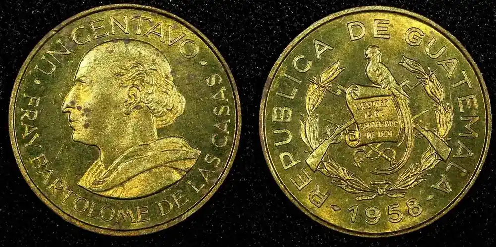 1 Centavo GUATEMALA Brass 1958 Germany Mint UNC KM 260 (24 627) unz | Schnäppchen