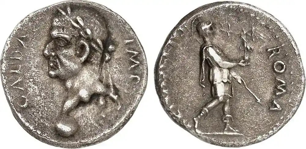 Römische-Kaiserzeit AR-Denar 68-69 n. Chr. (Tarraco?) Galba fast vorzüglich - Rabatt