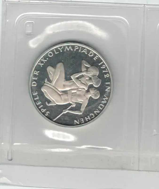 Deutschland 10 DM BRD OLympiade München 1972 F Sportler in PP (Spgl) | Neu hinzugefügt