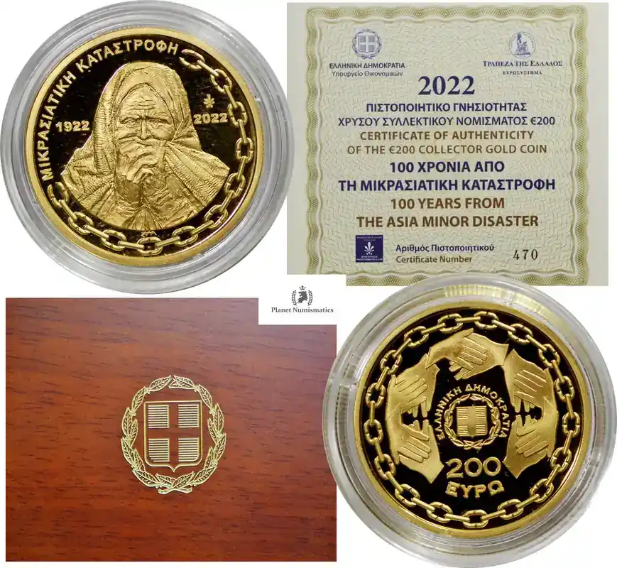 Jetzt kaufen - Greece GOLD-200-EURO 2022 21622 PROOF-FDC