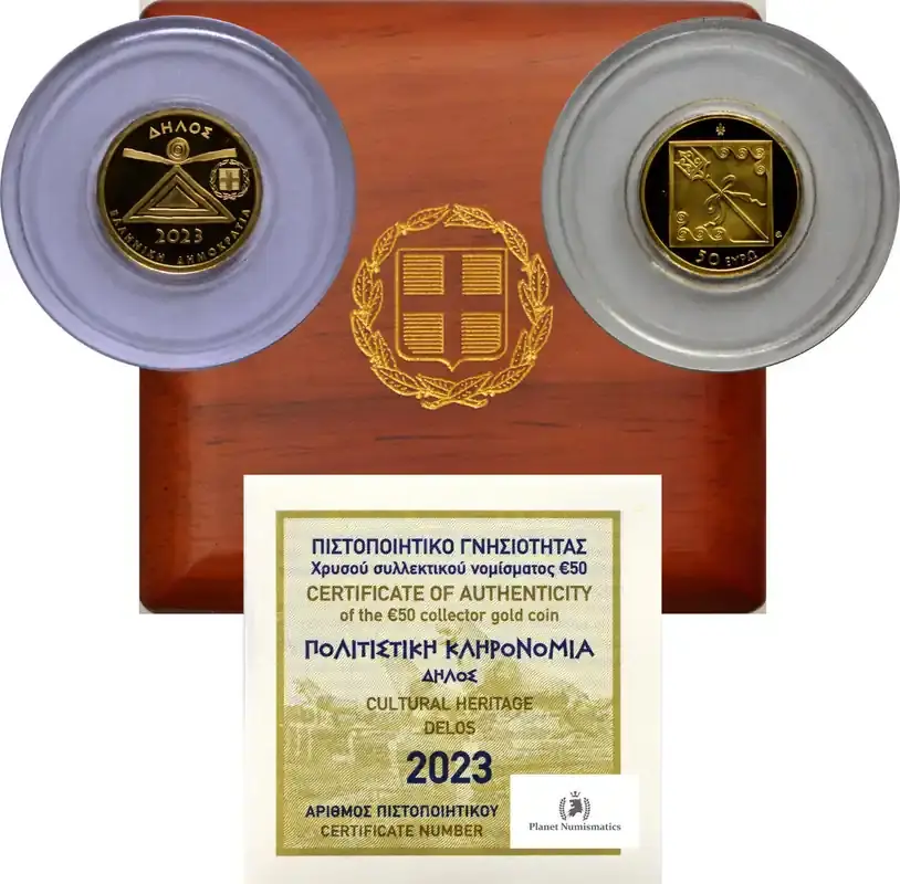 Werkspreis - Greece GOLD-50-EURO 2023 3725-1 PP FDC
