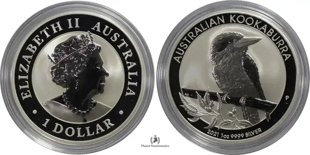 Australia SILVER-1oz-KOOKABURRA kookaburra-2021 BU | Super-Preis