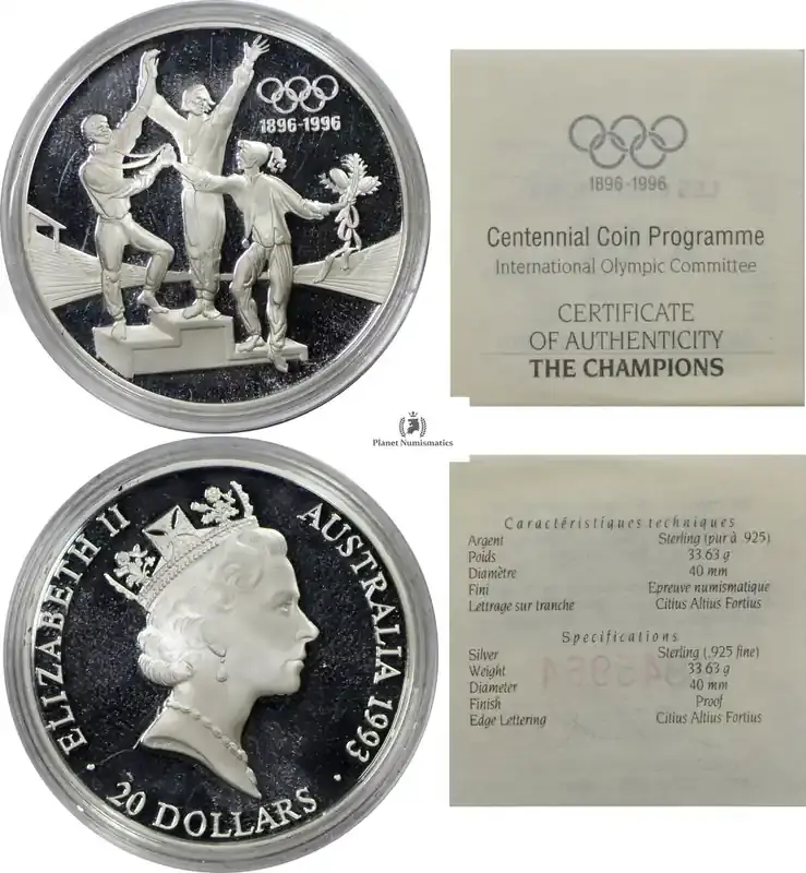 Sehr gut bewertet | Australia 20-DOLLARS 1993 25822-16 PP