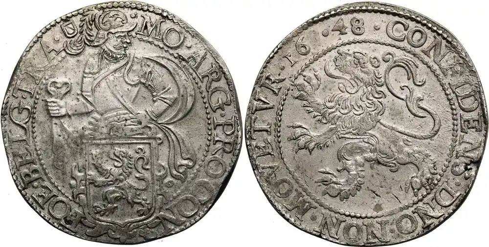 Netherlands, Utrecht Leeuwendaalder / Lion Daalder 1648 fast vz / vz - Neu im Shop