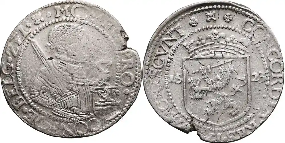 Profi-Qualität - Netherlands, Zeeland Thaler (Rijksdaalder) 1623 ss