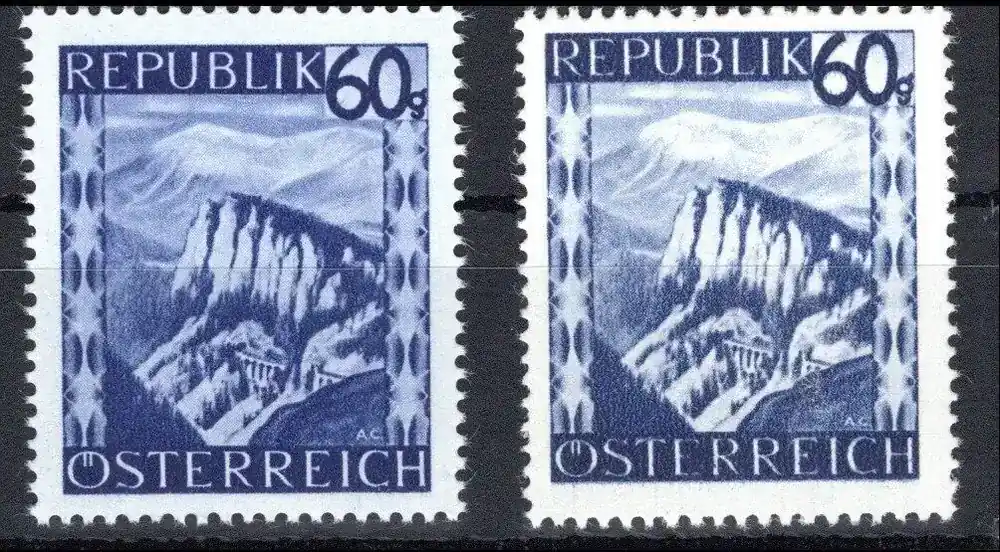 Österreich MiNr. 763 b postfrisch Fotoattest Soecknick VÖB MiNr. 763 b Fotoattest Soecknick VÖB | Hammerpreis