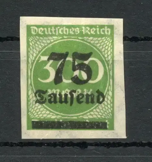 Topseller | Deutsches Reich Infla MiNr. 286 U postfrisch geprüft Peschl MiNr. 286 U Infla geprüft Peschl