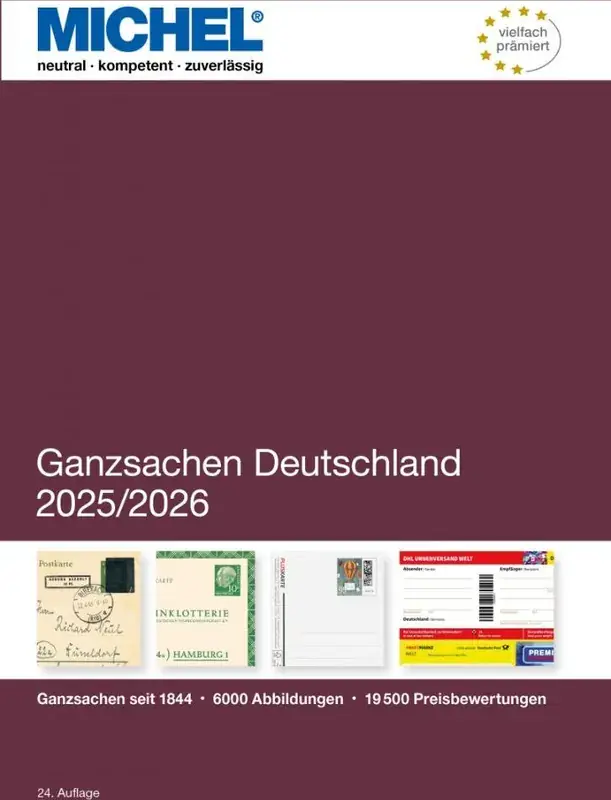 Michel Katalog Deutschland Ganzsachen 2025/2026 6006 Neu - Begrenztes Angebot