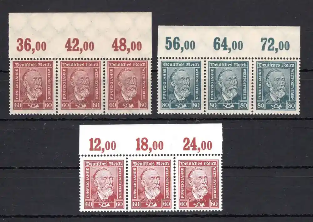 Deutsches Reich MiNr. 362-363 x/ y P Or postfrisch Fotobefunde Schlegel MiNr. 362-363 x/ y P Or Fotobefunde Schlegel - Preisvorteil