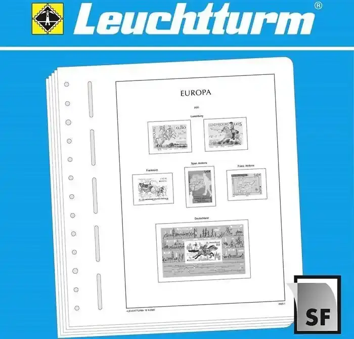 Fast ausverkauft | Leuchtturm Europa Gemeinschaftsausgaben 2024 Vordrucke SF 374214 Neuware