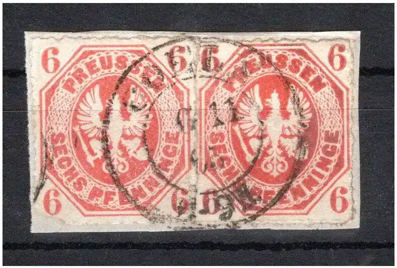 Nur für kurze Zeit | Altdeutschland Preussen MiNr. 15 b (2) Briefstück geprüft Flemming MiNr. 15 b (2) geprüft Flemming