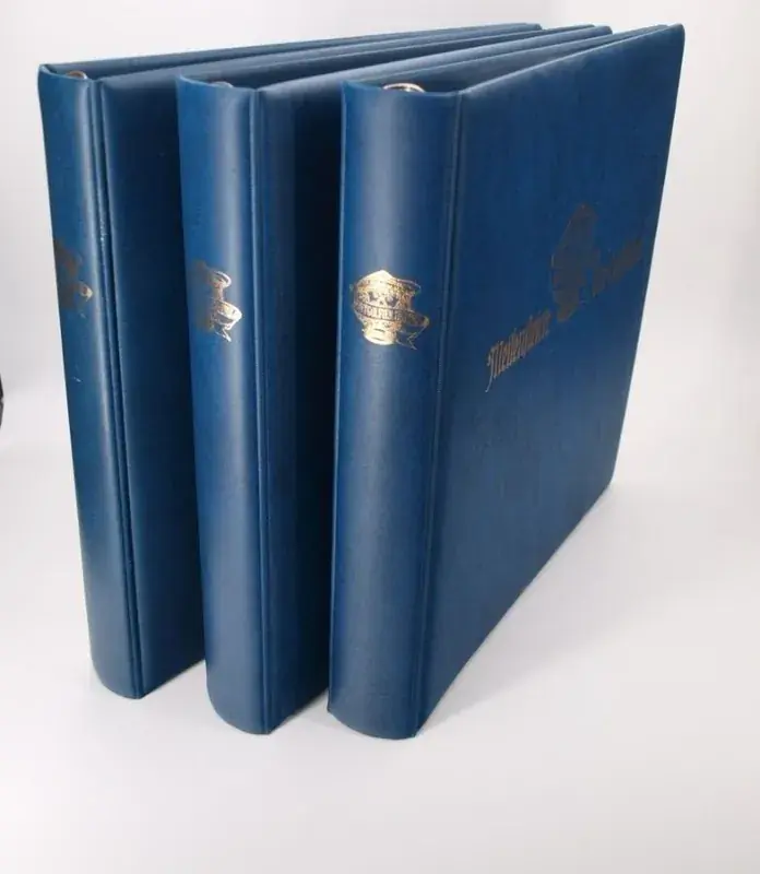 Bestseller | Lindner Ringbinder Blau 1102Y-B (Meilensteine der Luftfahrt) (3Stück) neuwertig