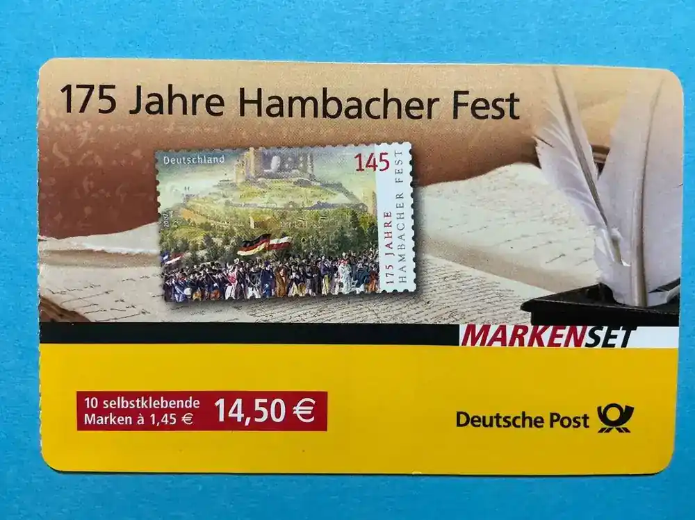 Mega-Angebot - Bund Markenheftchen MiNr. MH 68 a Lb rotes Label B – Klein ! postfrisch MiNr. MH 68 a Lb rotes Label B – Klein ! Markenheftchen