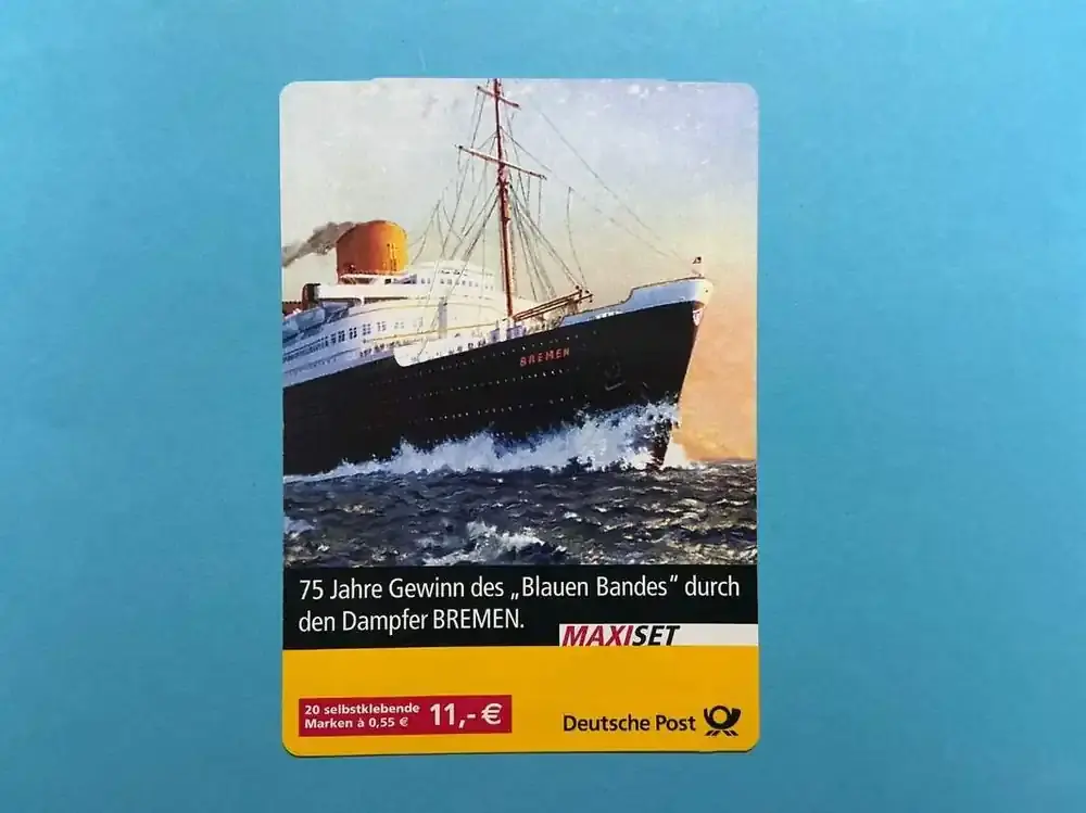 Bund Markenheftchen MiNr. MH 56 I Bremen – Verschnitt oben postfrisch MiNr. MH 56 I Bremen – Verschnitt oben Markenheftchen - Einfach bestellen
