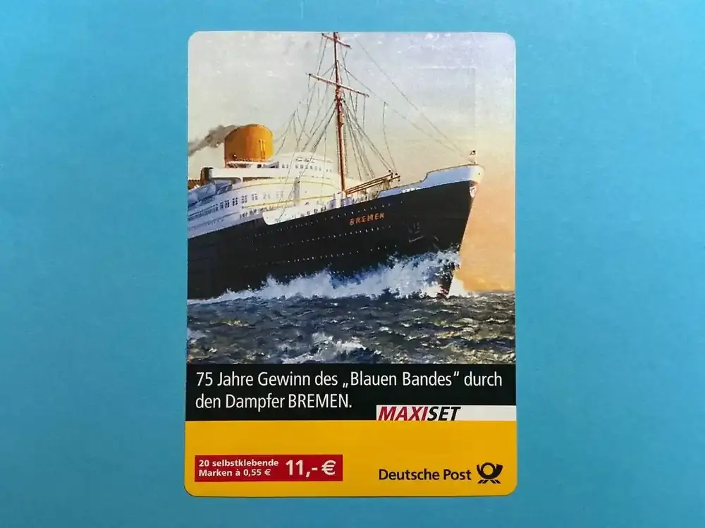 Fast ausverkauft - Bund Markenheftchen MiNr. MH 56 II La Aufkleber a – Groß! postfrisch MiNr. MH 56 II La Aufkleber a – Groß! Markenheftchen
