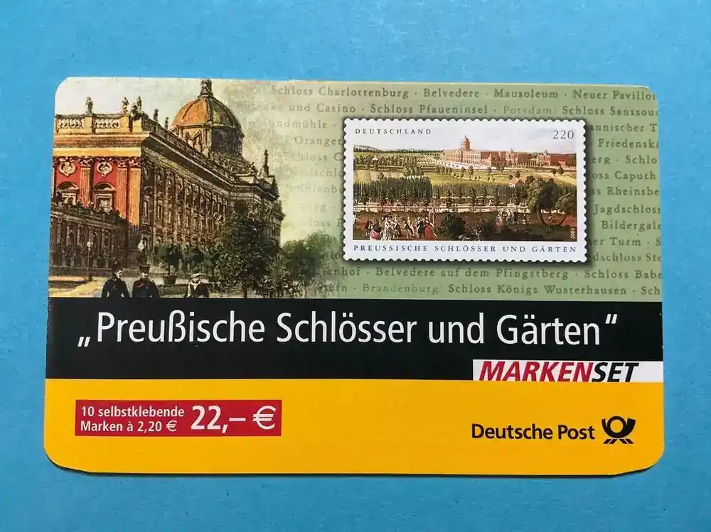 Markenqualität | Bund Markenheftchen MiNr. MH 59 I Lb roter Aufkleber b Klein! postfrisch MiNr. MH 59 I Lb roter Aufkleber b Klein! Markenheftchen