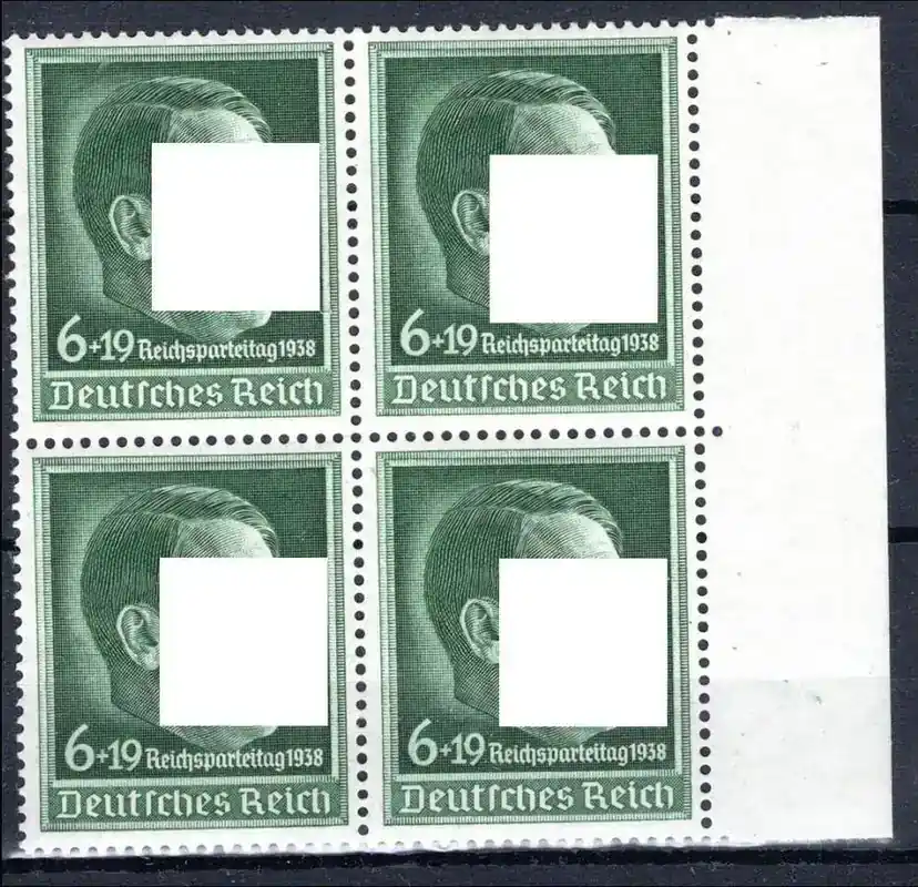 Neu im Shop | Deutsches Reich MiNr. 672 x postfrisch 4er Block Bogenrand MiNr. 672 x 4er Block Bogenrand