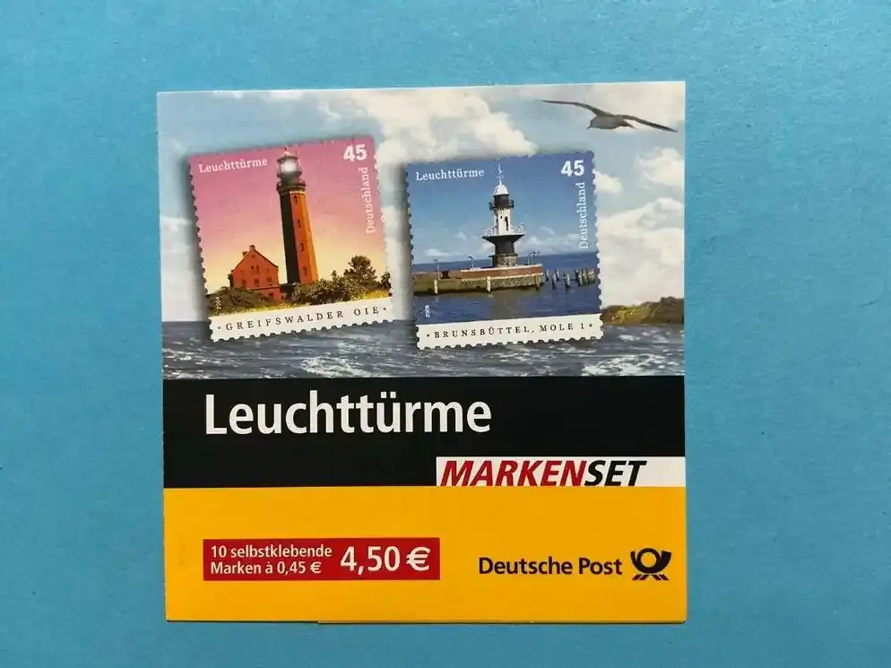 Bund Markenheftchen MiNr. MH 58 b I Leuchttürme 2005 postfrisch MiNr. MH 58 b I Leuchttürme 2005 Markenheftchen - Jetzt zugreifen