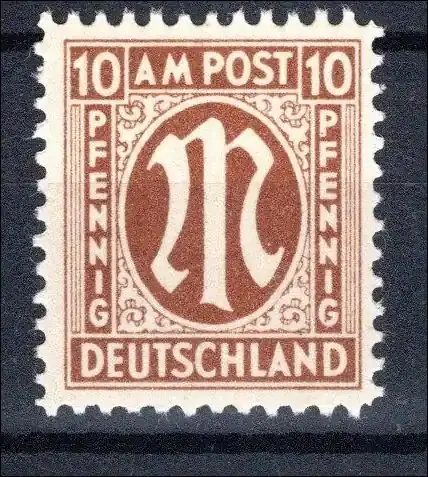Bi-Zone AM Post MiNr. 22 D postfrisch Fotobefund Hettler MiNr. 22 D AM Post Fotobefund Hettler | Preisnachlass