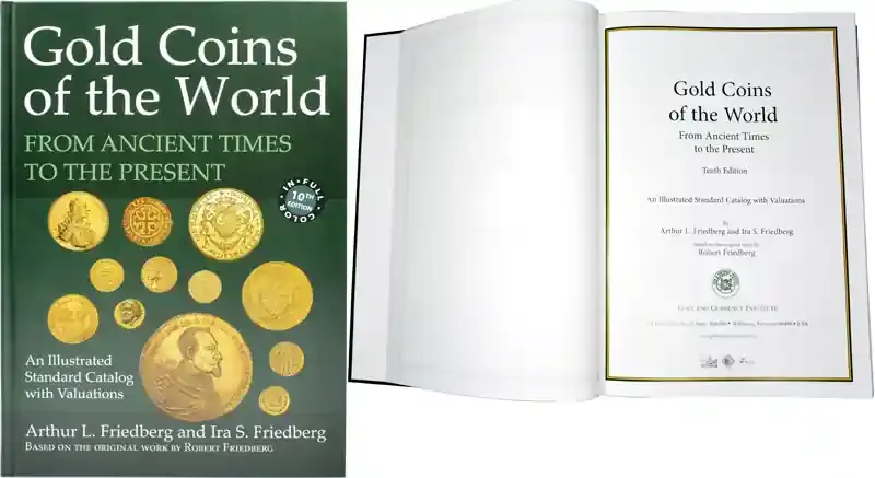 Literature Friedberg – Gold Coins of the World From Ancient Times to the Present. Full Colour 2024 Edition Nieuw | Preishit