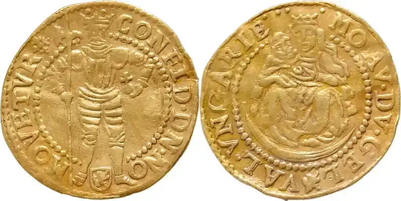 Neu - The Netherlands Gouden dukaat Gelderland 1591 Hongaars type ss