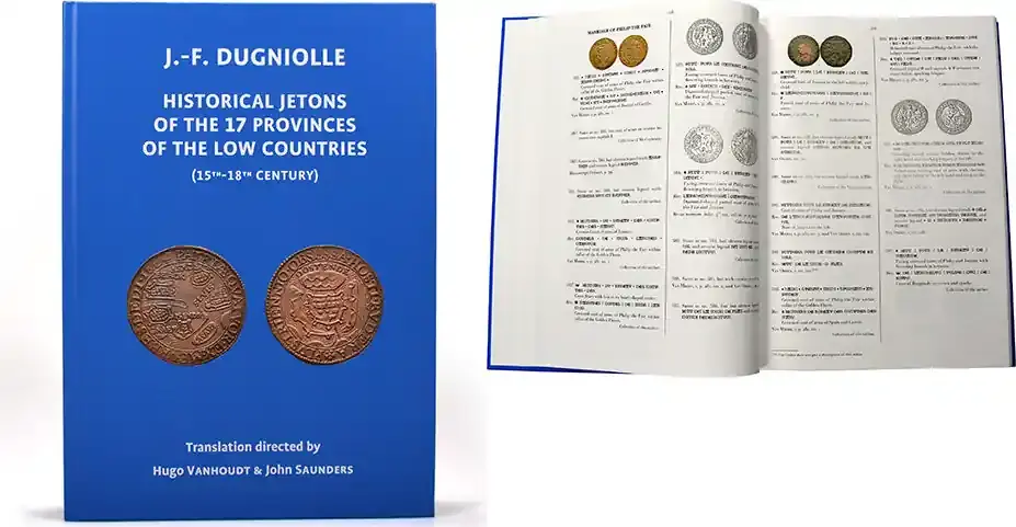 Literature 2024 J.-F. Dugniolle – Historical Jetons of the 17 Provinces of the Low Countries (15th-18th century) Nieuw - Bestpreis