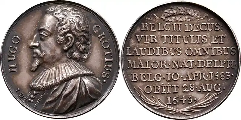 The Netherlands Groot 1645. Overlijden Hugo de vz | Markenqualität