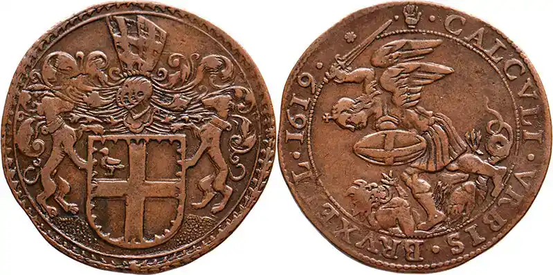 Topseller | Belgium 1619 Antwerpen 1619. Op de stad Brussel ss+